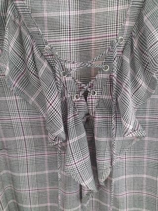 Blusa manga larga gris irlandés 