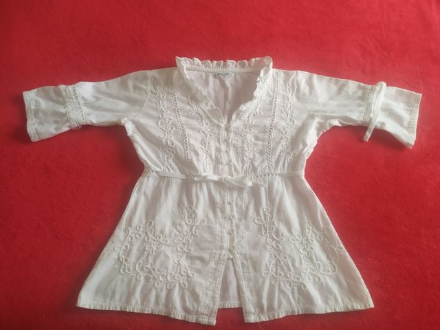 BLUSA IBICENCA HECHA A MANO