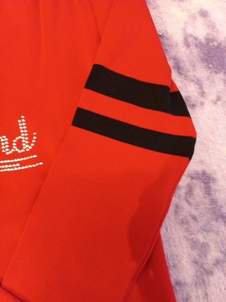 Jersey con lentejuelas.