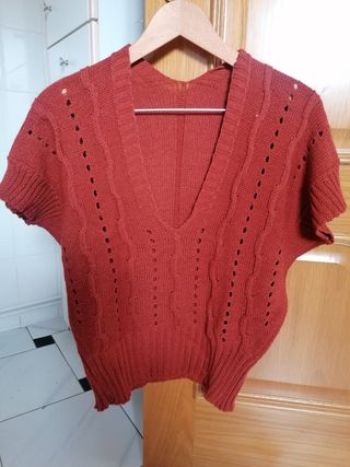 Chaleco de punto