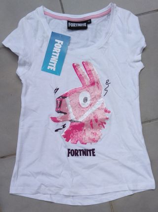 Camiseta llama fornite t.xs