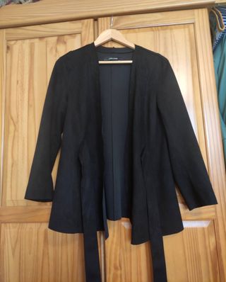 Chaqueta Zara ante