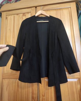 Chaqueta Zara ante