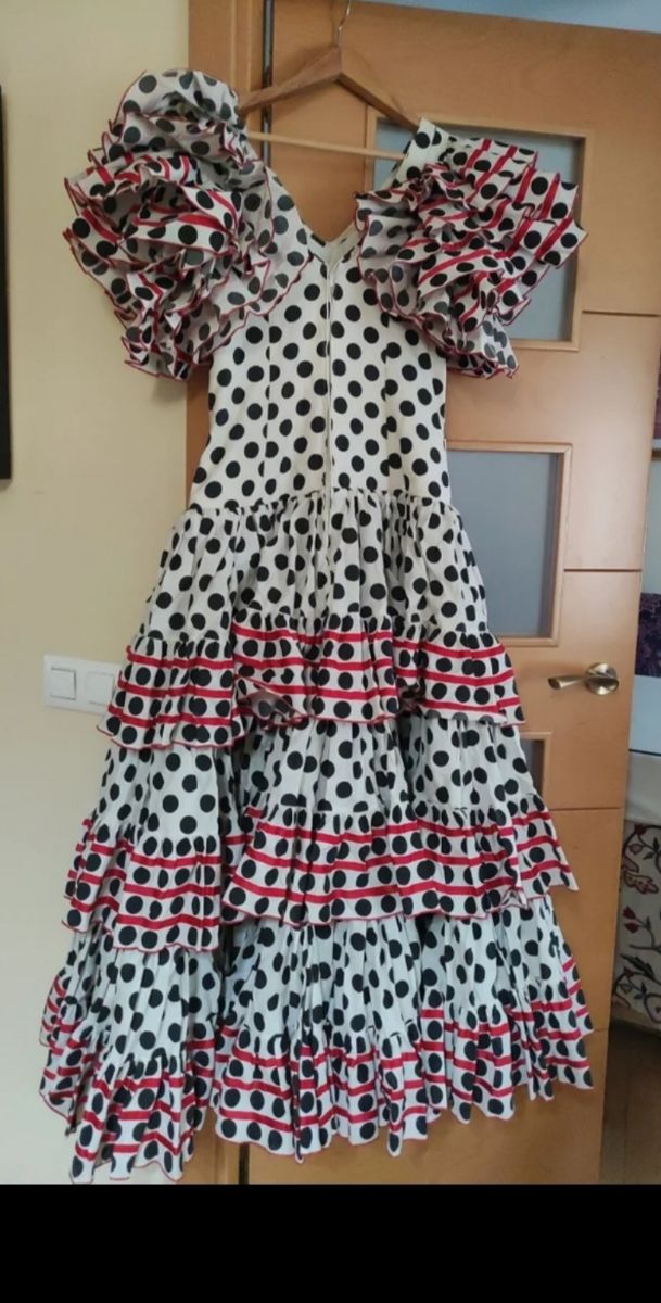 Traje Flamenca. Talla 40/42