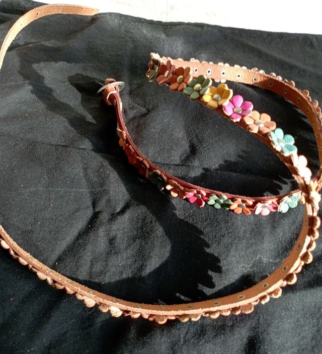 Cinta in pelle Manifattura artigianale Italiana