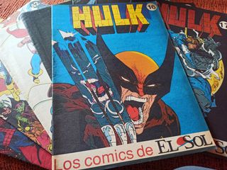 Los cómics de El Sol. Lote de 8 números