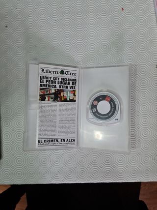 Grand Theft Auto Liberty City Stories para PSP.