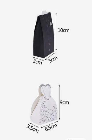 detalles para boda cajas carton invitados