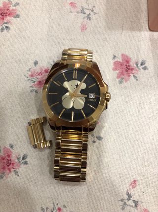 Reloj de TOUS analógico Drive de acero IP dorado