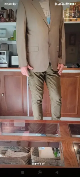 Traje de caballero de verano.