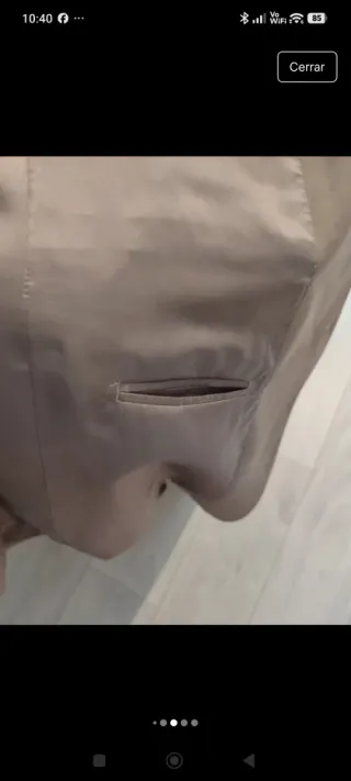 Traje de caballero de verano.