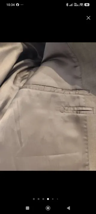 Traje de caballero de verano.