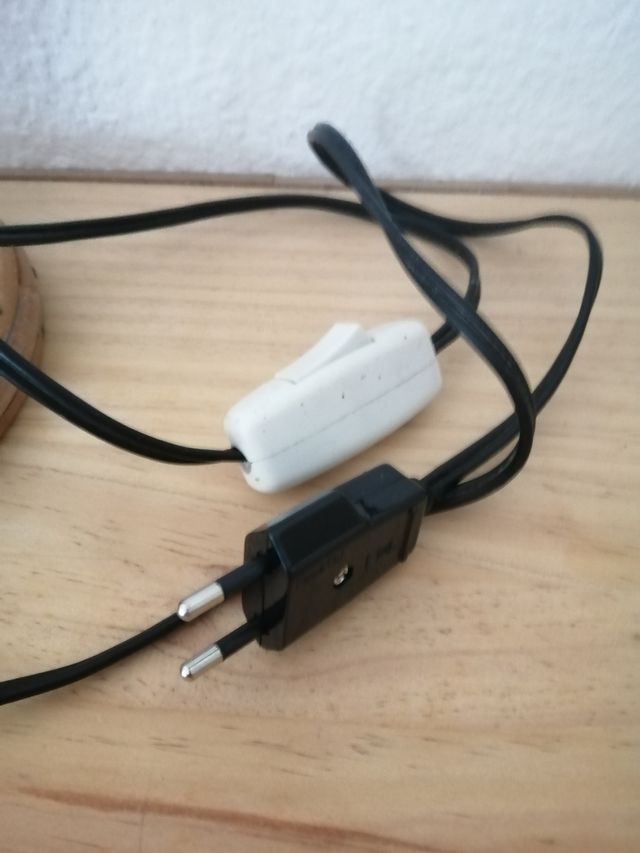 Lámpara bambú ratan mimbre