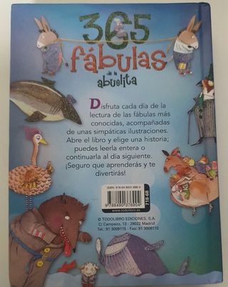 Libro Fábulas niños