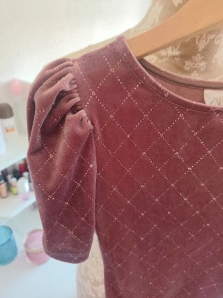 Conjunto terciopelo Zara
