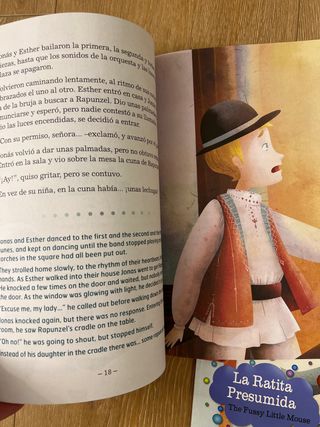 cuentos  intantiles 5 cuentos ingles español c Mp3