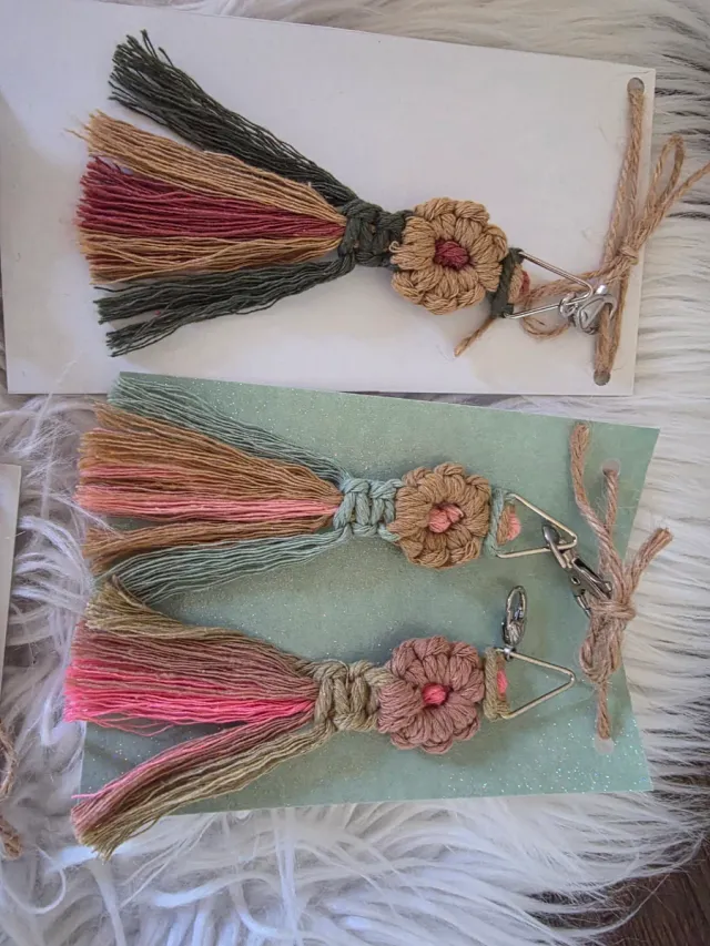 Macrame Boho  Favores gadget Niña bautusmo comunio