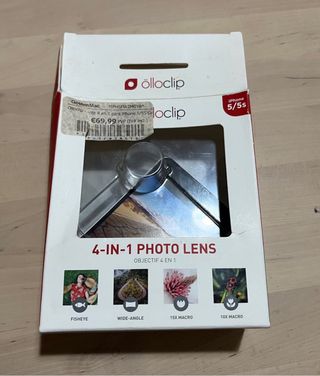 Olloclip objetivo 3 en 1. Para iPhone 5/5S