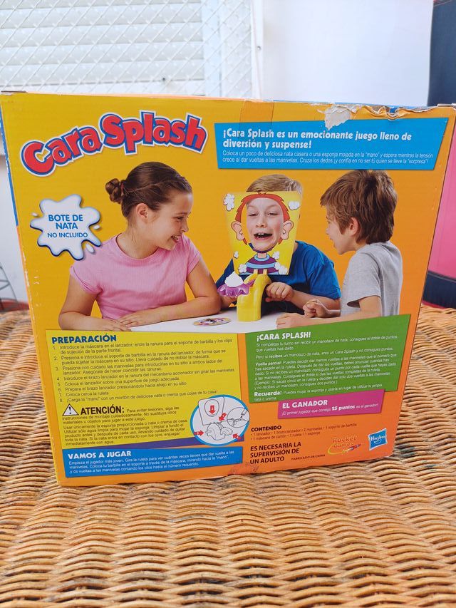 Cara splash juego