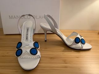 sandalias Manolo Blahnik de segunda mano por 395 EUR en Madrid en