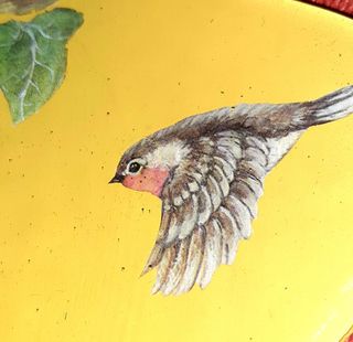 Plato artesanal cristal