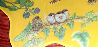 Plato artesanal cristal