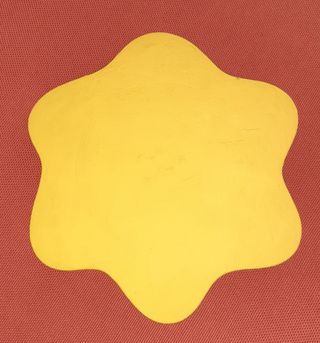 Plato artesanal cristal