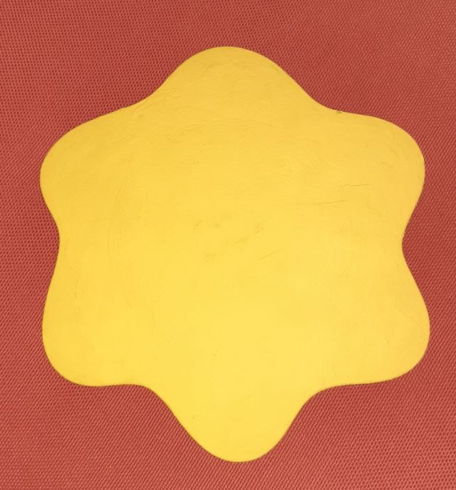 Plato artesanal cristal