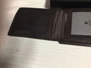 billetero piel marron