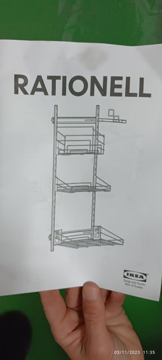 Estantería deslizante