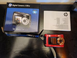 Cámara digital sumergible selfie hp c150