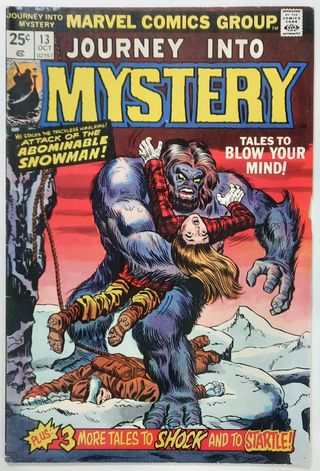 Comic original Journey into mystery, n. 13