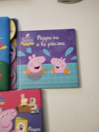 3 libros Pepa pig bebé
