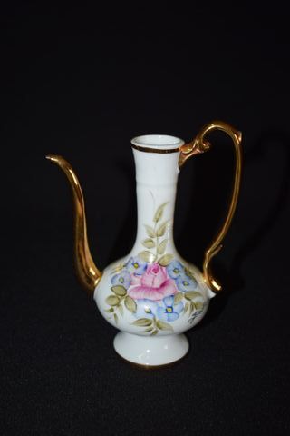 Elegante peça Porcelana - Hand Painted - 14cm