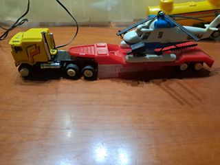 Camion con rimorchio 9 pezzi