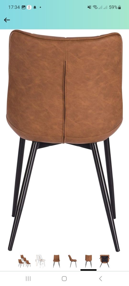 Juego 4 Sillas comedor