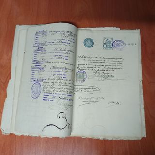 ESCRITURA ANTIGUA DE 1926