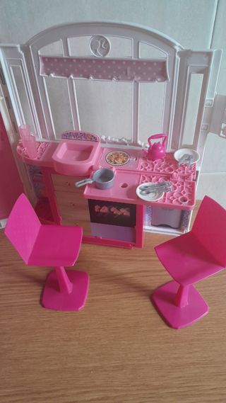 Casa de vacaciones portátil de Barbie