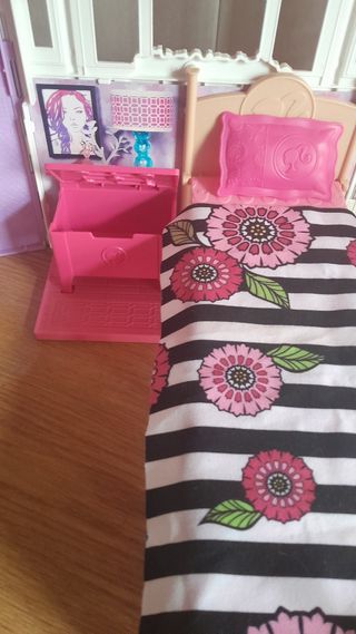 Casa de vacaciones portátil de Barbie