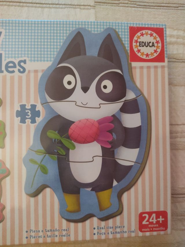 5 Baby puzzles (nuevo) EDUCA + REGALO 