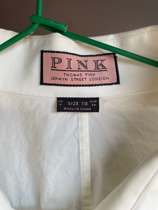 Camisa blanca de vestir o para la oficina