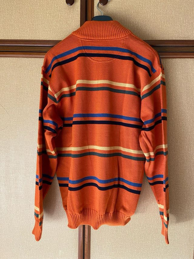 Maglione girocollo con zip Amerigo Vespucci