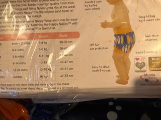 Bañador pañal para bebe de 16kg HAPPY NAPPY