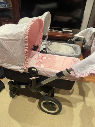 Capotas,saquitos.. bugaboo Donkey de Paseos de Beb