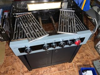 Despiece barbacoa 4 quemadores incompleta