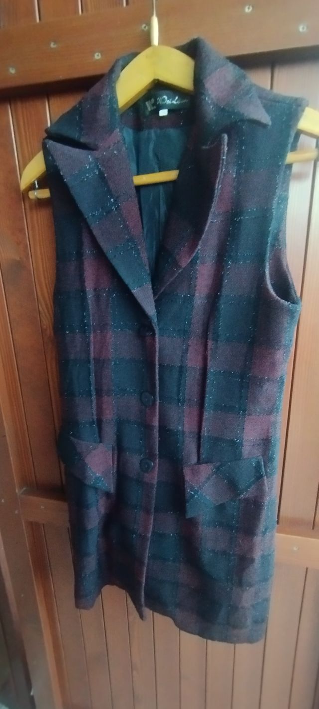 vestito lungo smanicato donna