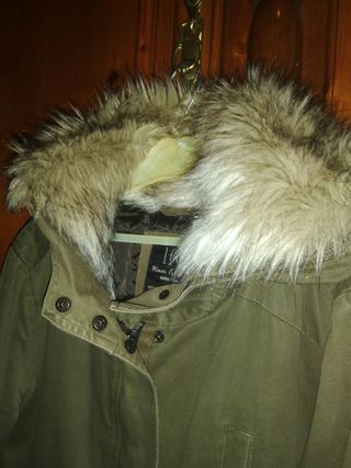 Abrigo verde militar S