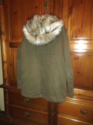 Abrigo verde militar S