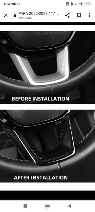 Honda Civic hev accesorios embellecedore