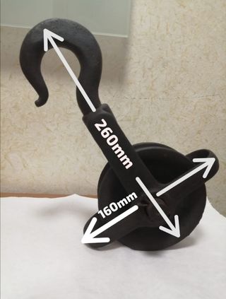 ANTIGUA POLEA DE ACERO